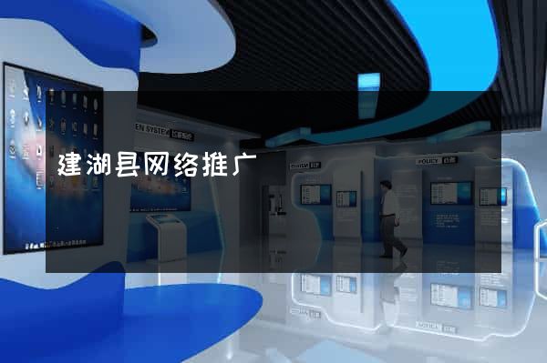 建湖县网络推广