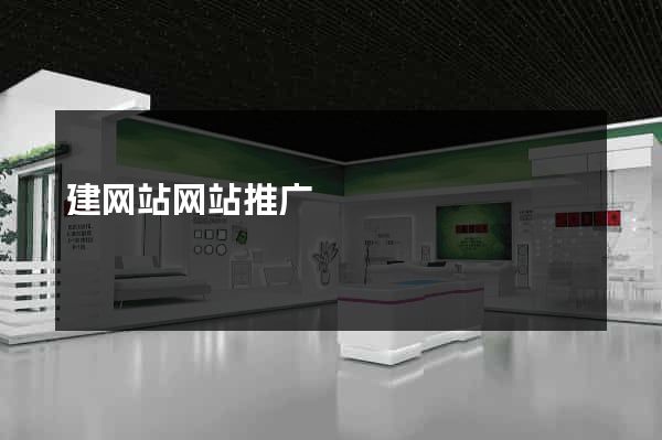 建网站网站推广