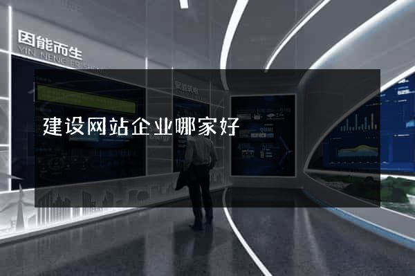 建设网站企业哪家好