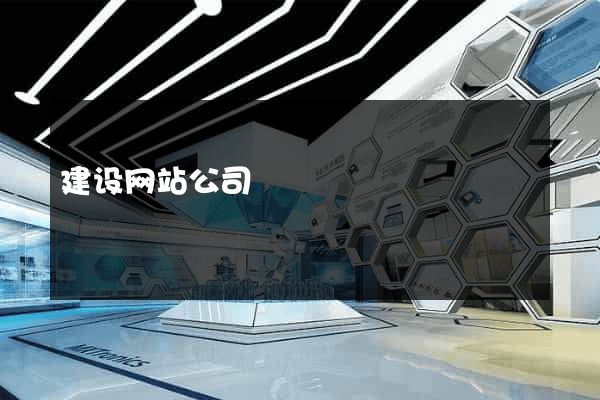 建设网站公司