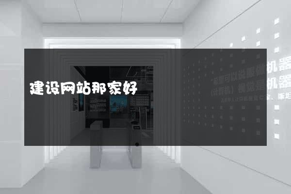 建设网站那家好