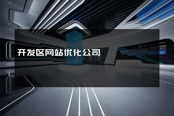 开发区网站优化公司