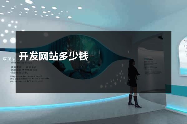 开发网站多少钱
