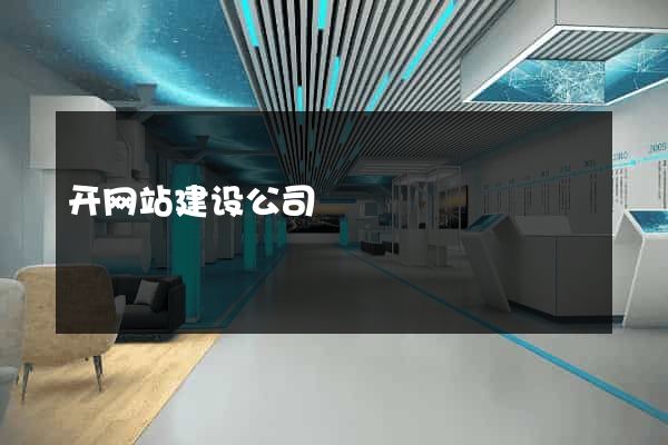开网站建设公司