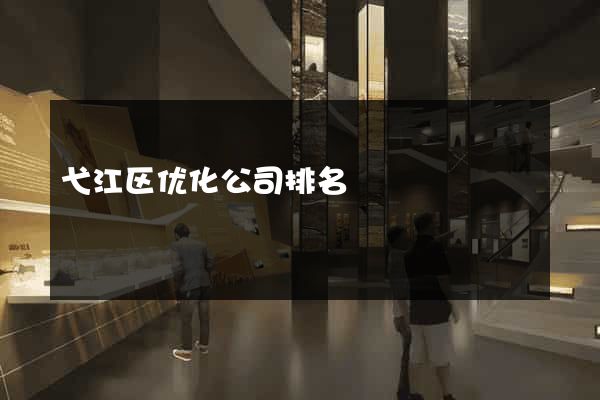 弋江区优化公司排名