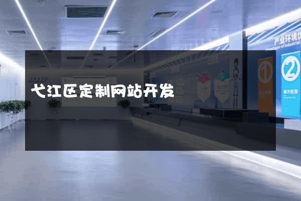 弋江区定制网站开发
