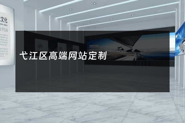 弋江区高端网站定制