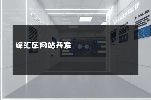 徐汇区网站开发