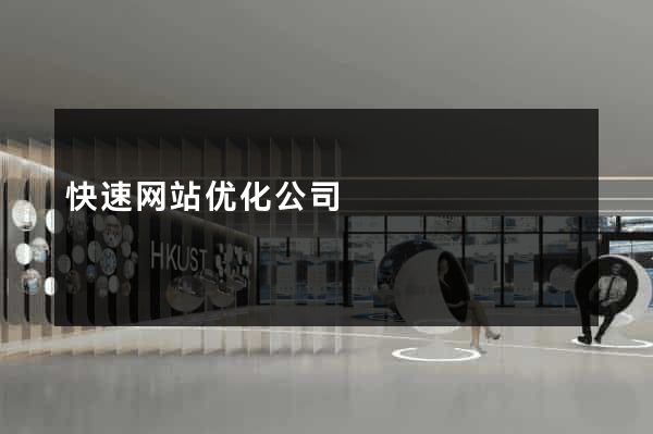 快速网站优化公司