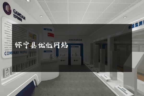 怀宁县优化网站