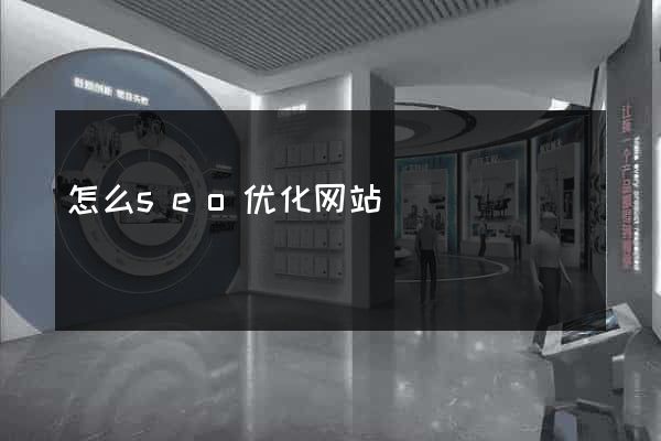 怎么seo优化网站