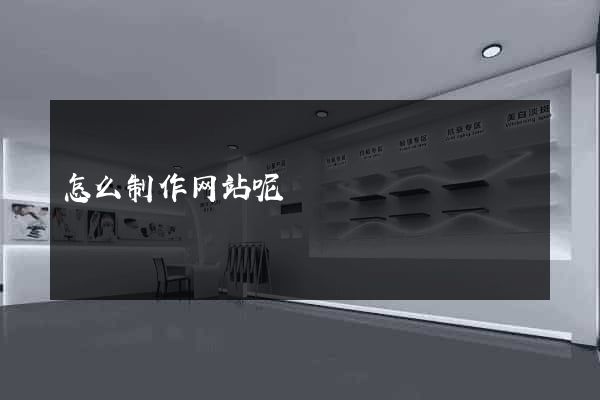 怎么制作网站呢