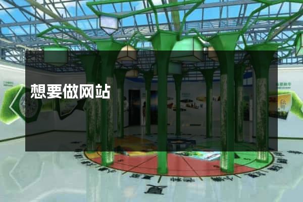 想要做网站