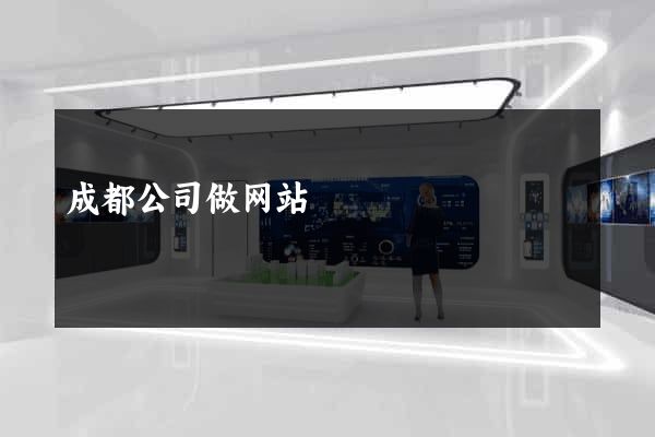 成都公司做网站