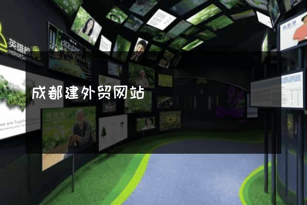 成都建外贸网站