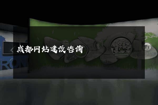 成都网站建设咨询