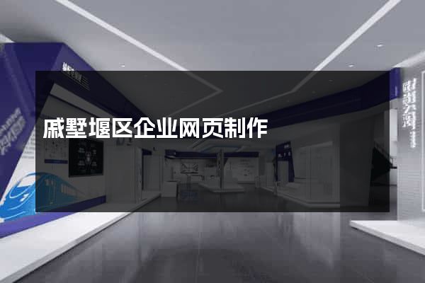 戚墅堰区企业网页制作