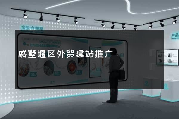戚墅堰区外贸建站推广