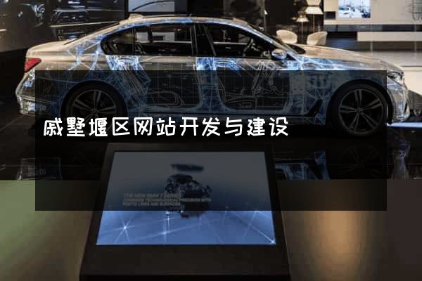 戚墅堰区网站开发与建设