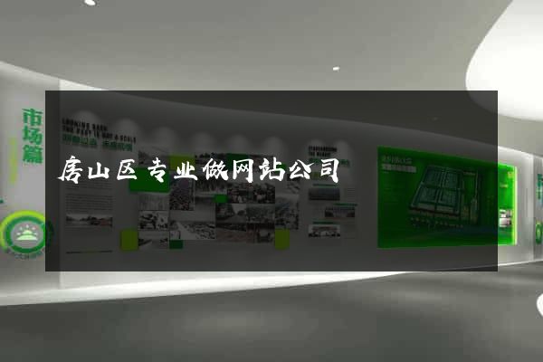 房山区专业做网站公司