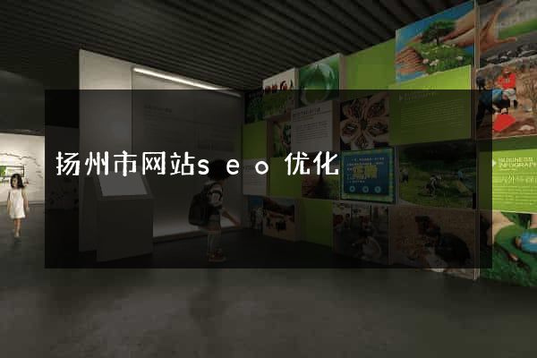 扬州市网站seo优化