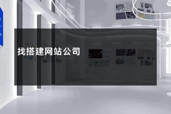 找搭建网站公司