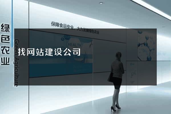 找网站建设公司