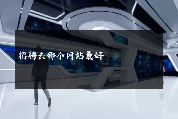 招聘去哪个网站最好