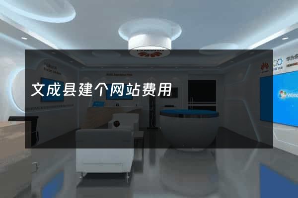 文成县建个网站费用