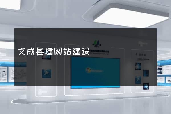 文成县建网站建设