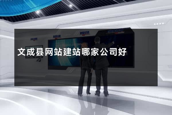 文成县网站建站哪家公司好