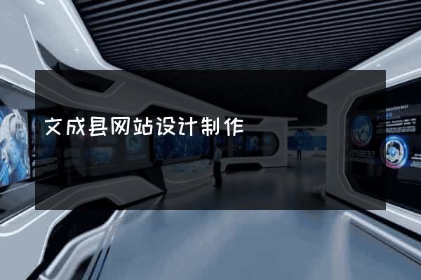 文成县网站设计制作