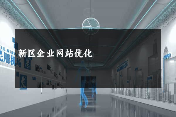 新区企业网站优化