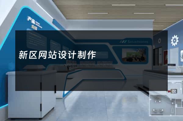 新区网站设计制作