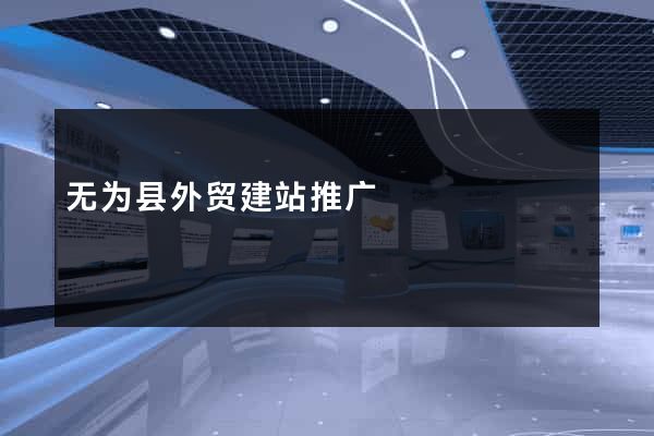 无为县外贸建站推广