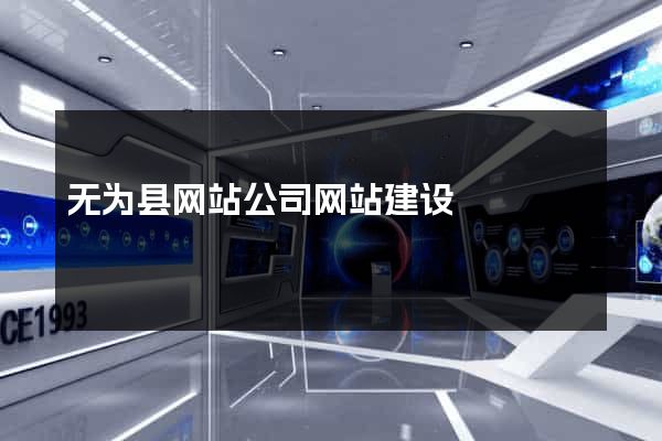 无为县网站公司网站建设