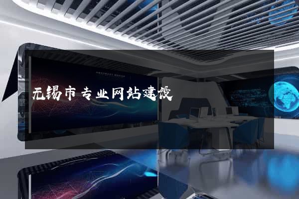 无锡市专业网站建设