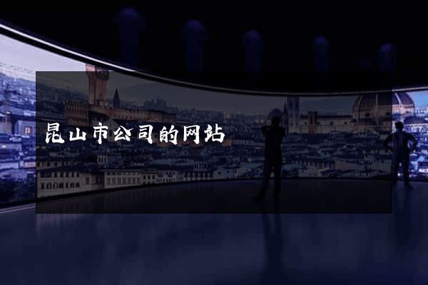 昆山市公司的网站