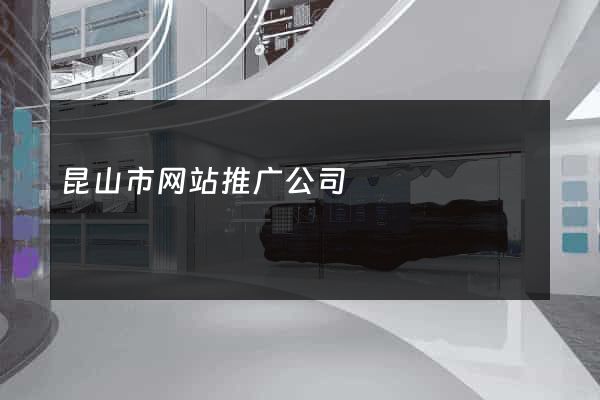 昆山市网站推广公司