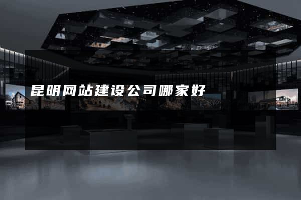 昆明网站建设公司哪家好