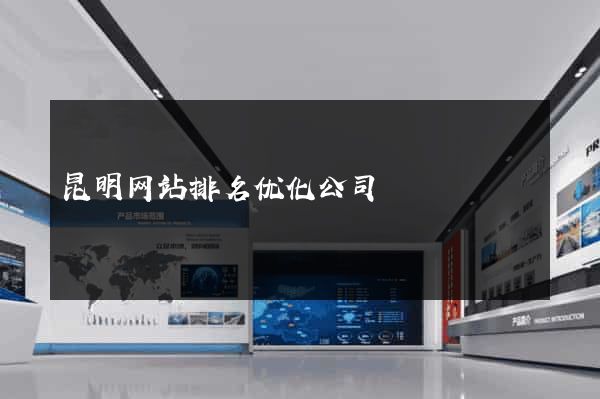 昆明网站排名优化公司