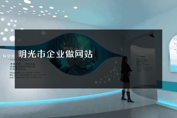 明光市企业做网站
