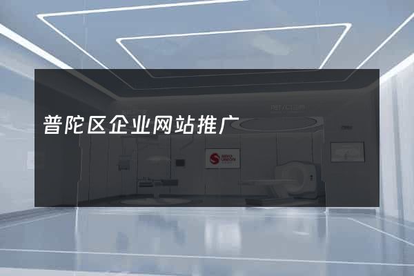 普陀区企业网站推广