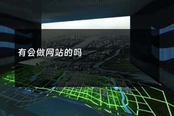 有会做网站的吗