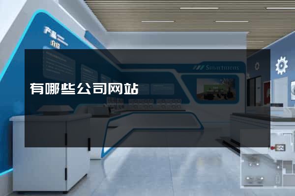 有哪些公司网站