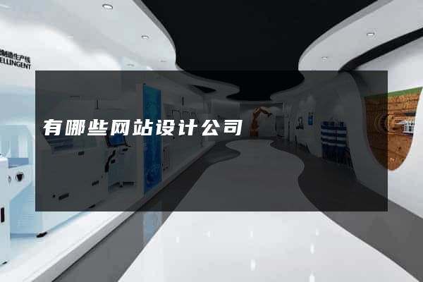 有哪些网站设计公司
