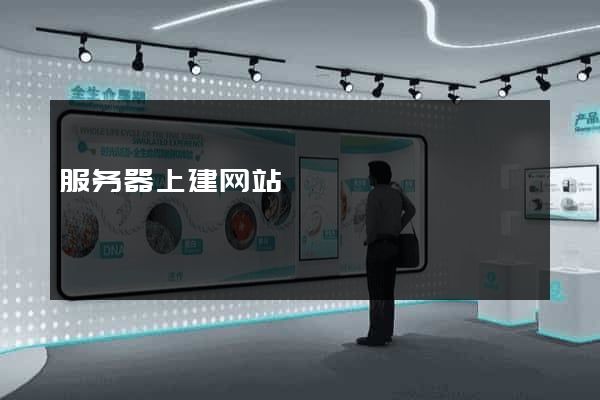 服务器上建网站