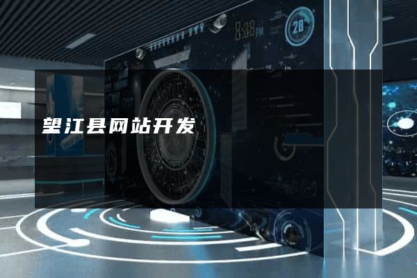 望江县网站开发