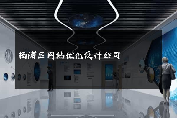 杨浦区网站优化设计公司
