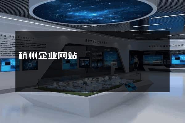 杭州企业网站